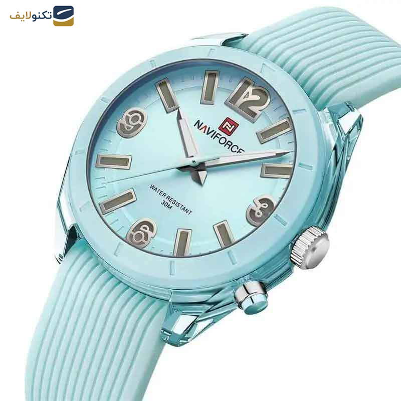 ساعت مچی عقربه ای زنانه نیوی فورس مدل NF7103 L.BE L.BE ساعت مچی عقربه ای زنانه نیوی فورس مدل NF7103 L.BE L.BE