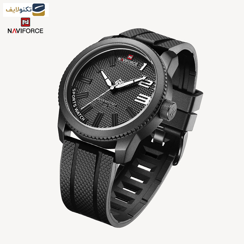 ساعت مچی عقربهای مردانه نیوی فورس مدل NF9202BWB ساعت مچی عقربهای مردانه نیوی فورس مدل NF9202BWB
