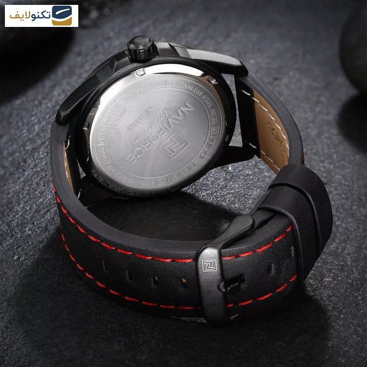 ساعت مچی عقربه‌ای مردانه نیوی فورس مدل nf9124 r