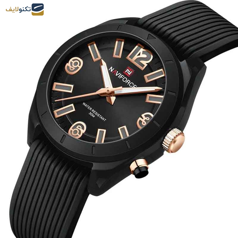 ساعت مچی عقربه ای زنانه نیوی فورس مدل NF7103 B B ساعت مچی عقربه ای زنانه نیوی فورس مدل NF7103 B B