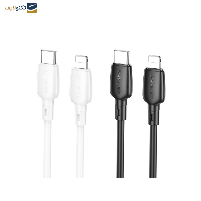 کابل تبدیل USB-C به لایتنینگ بروفون مدل  BX93 PD 20W طول 1 متر