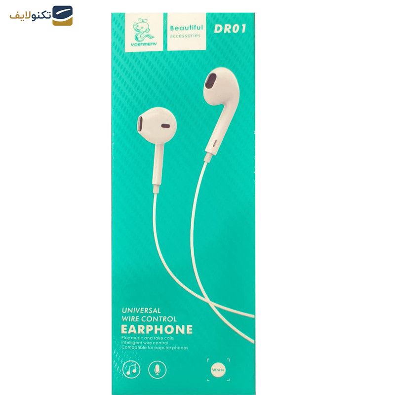 هندزفری وی دنمن وی مدل DR-01 هندزفری وی دنمن وی مدل DR-01