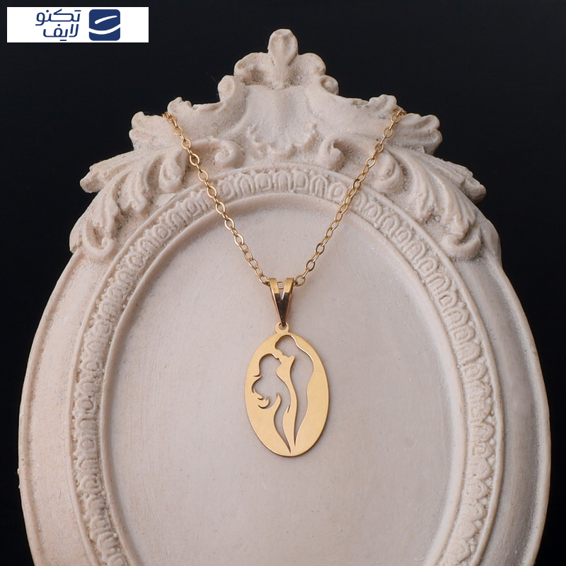 پلاک طلا 18 عیار دیو و دلبر