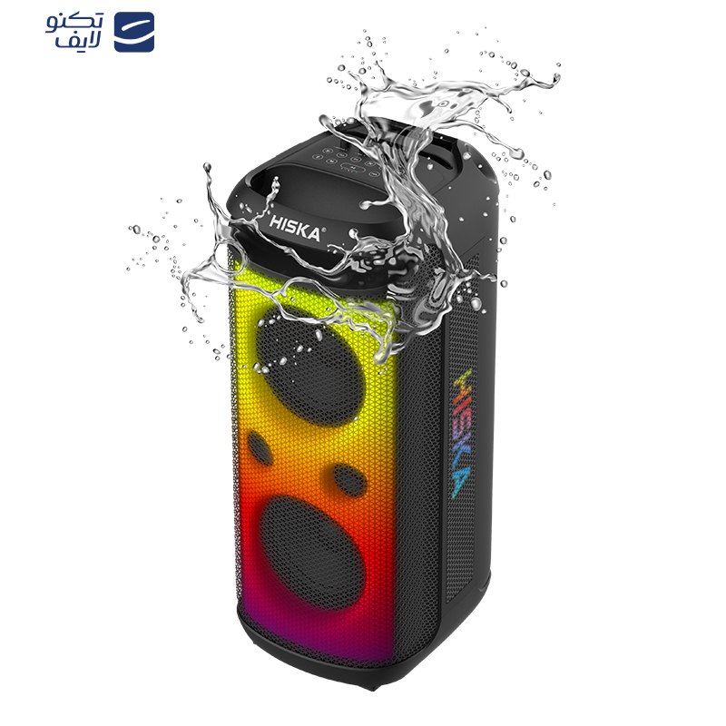 اسپیکر بلوتوثی هیسکا مدل PARTY BOX 1018
