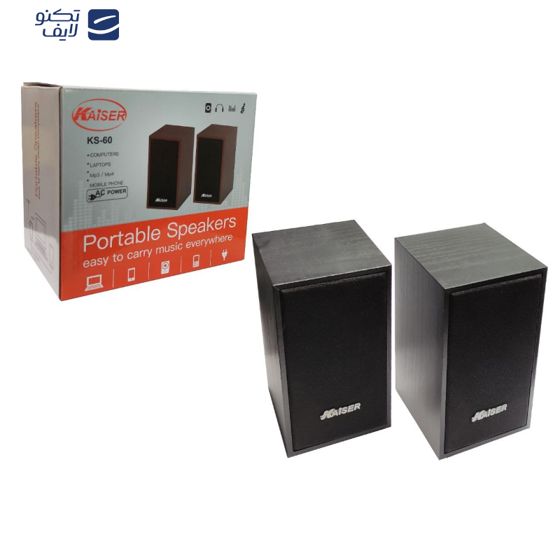 اسپیکر دسکتاپ کایزر مدل KS-60 اسپیکر دسکتاپ کایزر مدل KS-60
