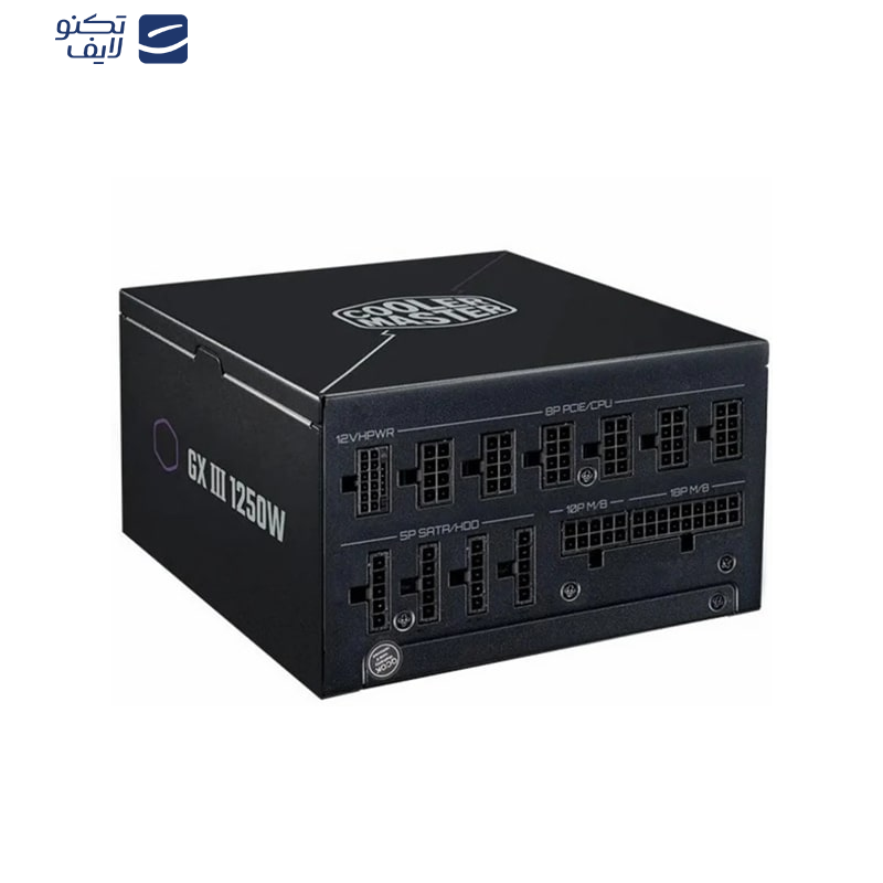 منبع تغذیه کامپیوتر کولر مستر مدل GX III GOLD 1250 Bk منبع تغذیه کامپیوتر کولر مستر مدل GX III GOLD 1250 Bk