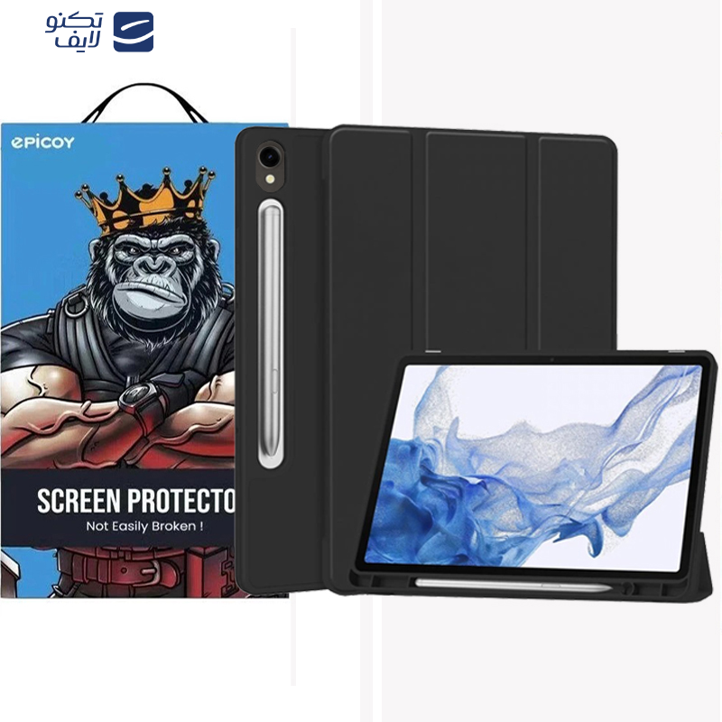 کیف کلاسوری اپیکوی مدل Smart مناسب برای تبلت سامسونگ Galaxy Tab S9 کیف کلاسوری اپیکوی مدل Smart مناسب برای تبلت سامسونگ Galaxy Tab S9