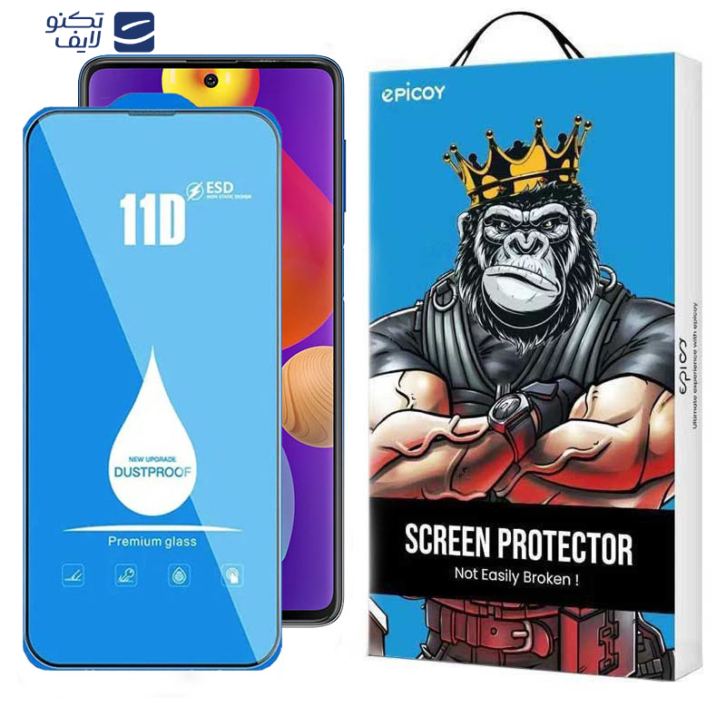 محافظ صفحه نمایش اپیکوی مدل Blue ESD مناسب برای گوشی موبایل سامسونگ Galaxy M62/F62/F54/Note10 Lite/S10 Lite