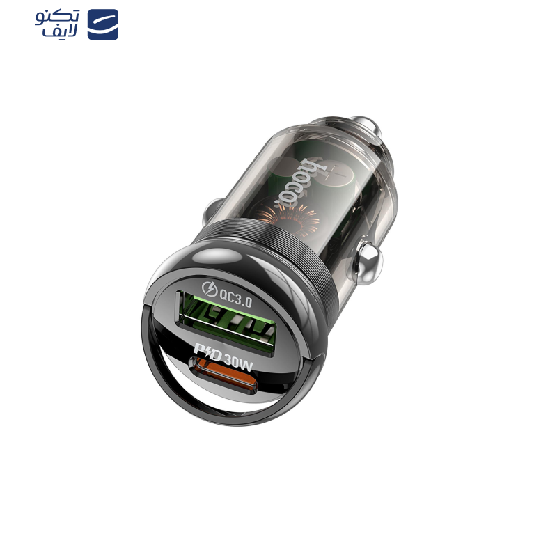 شارژر فندکی 30 وات هوکو مدل Z53A PD+ QC3.0 شارژر فندکی 30 وات هوکو مدل Z53A PD+ QC3.0