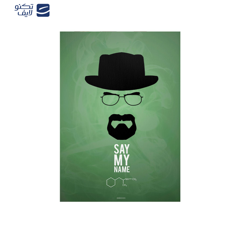 متال پوستر مستر پیکد طرح Say My Name Breaking Bad کد PCD-MB1140 متال پوستر مستر پیکد طرح Say My Name Breaking Bad کد PCD-MB1140