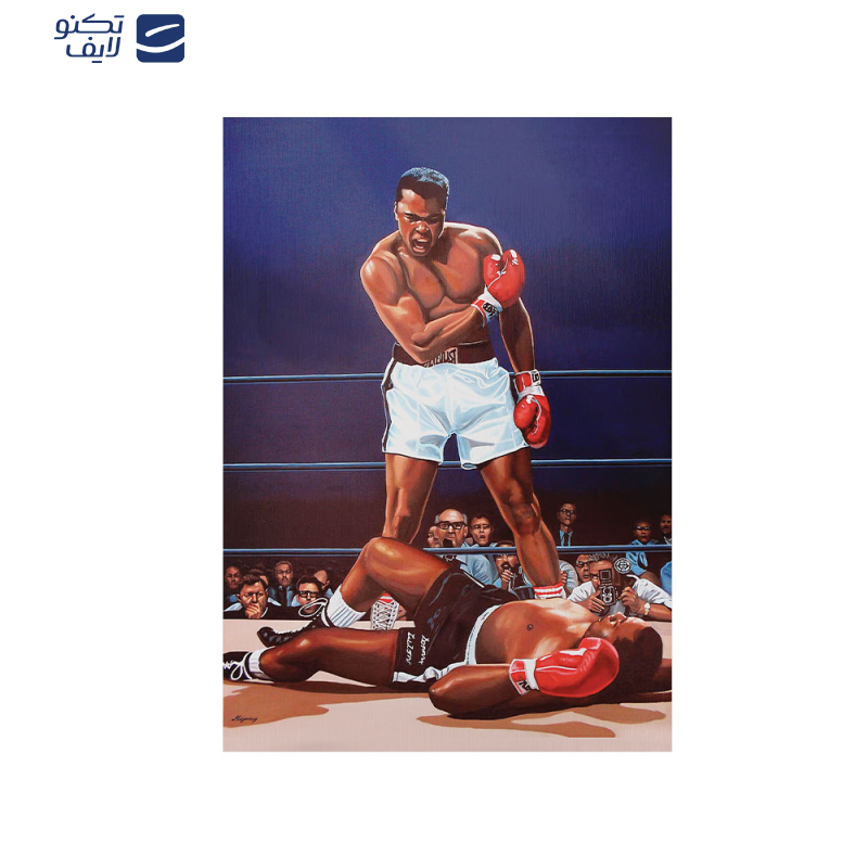 متال پوستر مستر پیکد طرح محمدعلی کلی کد PCD-MB1102 متال پوستر مستر پیکد طرح محمدعلی کلی کد PCD-MB1102