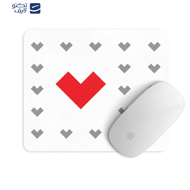 پد موس مستر پیکد طرح قلب سرخ کد PCD-MP1073 پد موس مستر پیکد طرح قلب سرخ کد PCD-MP1073