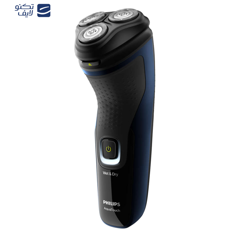 ماشین اصلاح موی صورت فیلیپس مدل S1323، اصلاح به صورت صفر زن، خط زن، منبع انرژی باتری، تکنولوژی اصلاح به صورت برش چرخشی، مدت زمان شارژ 60 دقیقه و مدت زمان استفاده پس از شارژ 45 دقیقه، به همراه ، ضد آب، با قابلیت شارژ سریع، کم صدا