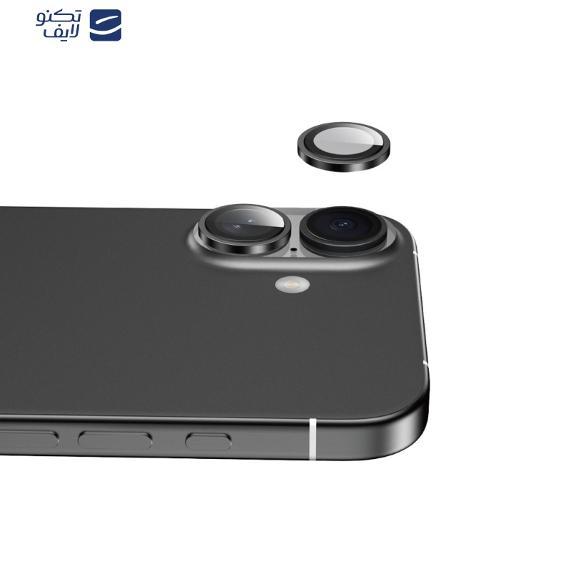 محافظ لنز دوربین گرین لاین مدل HD Plus مناسب برای گوشی موبایل اپل iPhone 16 / 16 Plus