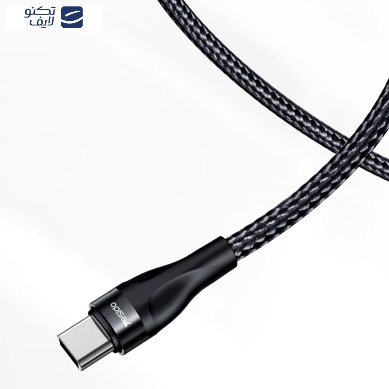 کابل تبدیل usb-C به usb-C یسیدو مدل CA83 طول 0.3 متر