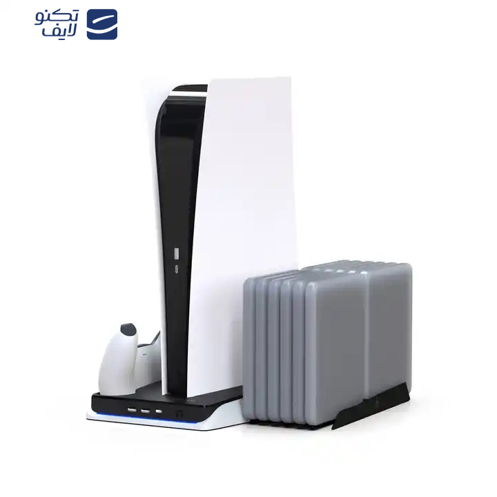 پایه شارژر و استند نگه دارنده دسته بازی پلی استیشن 5 هونکم مدل HC-A3799