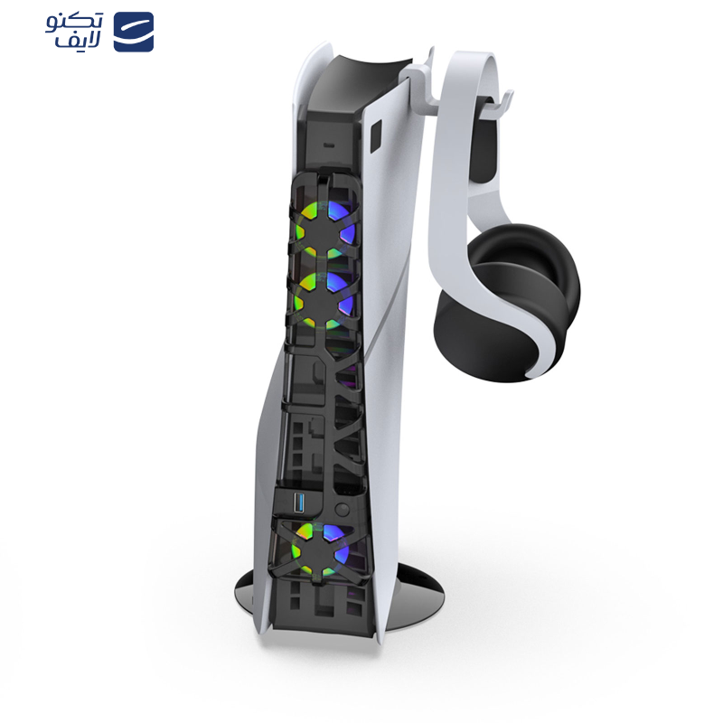 فن خنک کننده پلی استیشن 5 اسلیم دابی مدل TP5-3538 RGB