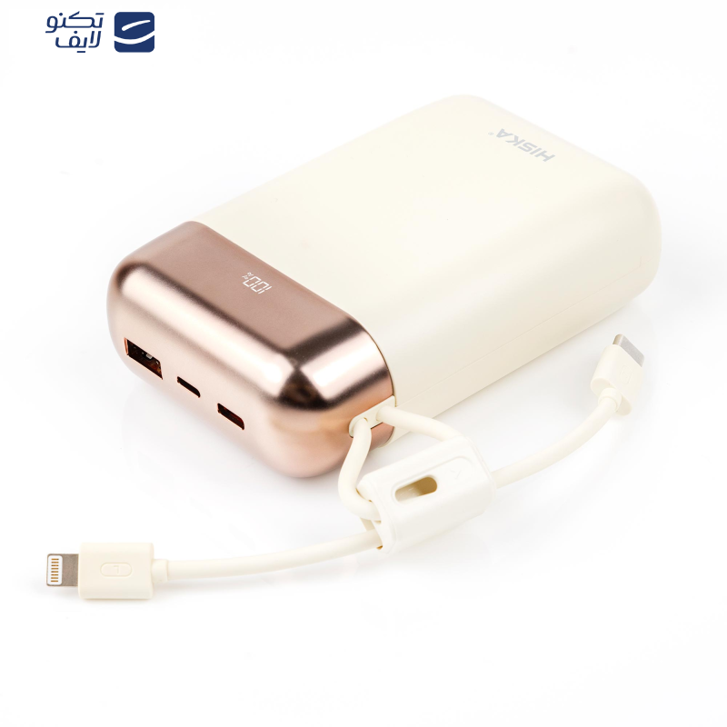  پاوربانک هیسکا مدل HP-219PD ظرفیت 20000 میلی آمپر ساعت