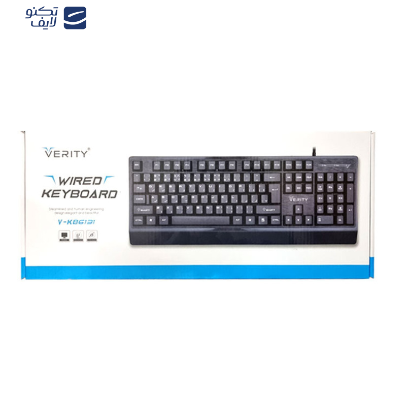 کیبورد وریتی مدل V-KB 6131 