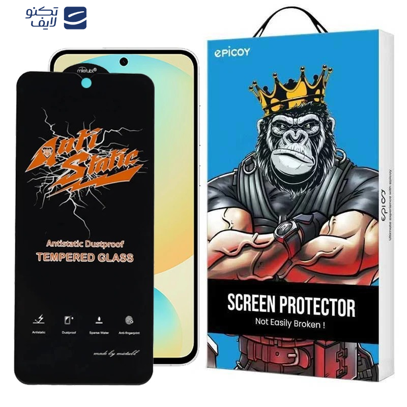 محافظ صفحه نمایش اپیکوی مدل AntiStatic DustProof مناسب برای گوشی موبایل سامسونگ Galaxy S24 Fe محافظ صفحه نمایش اپیکوی مدل AntiStatic DustProof مناسب برای گوشی موبایل سامسونگ Galaxy S24 Fe