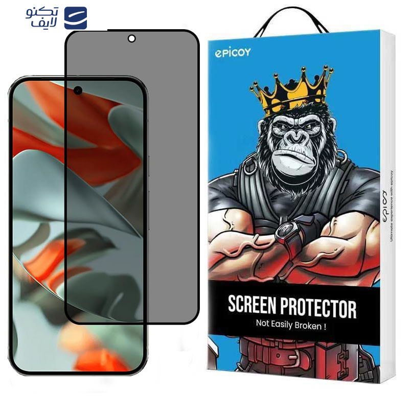  محافظ صفحه نمایش حریم شخصی اپیکوی مدل Privacy مناسب برای گوشی موبایل گوگل Pixel 9 Pro XL
