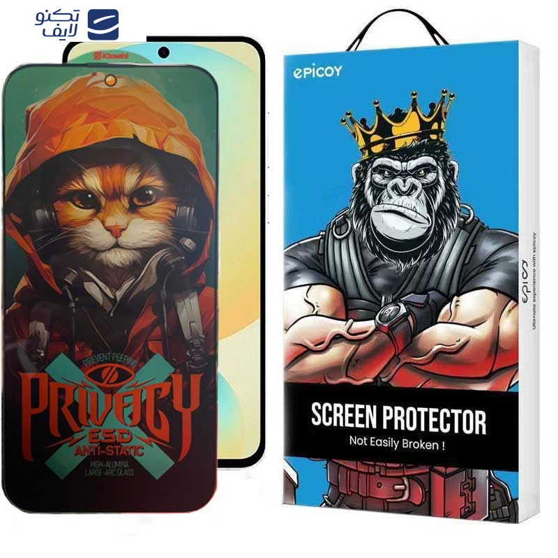 محافظ صفحه نمایش اپیکوی مدل Hoodie Cat مناسب برای گوشی موبایل سامسونگ Galaxy A55/A35/M35 محافظ صفحه نمایش اپیکوی مدل Hoodie Cat مناسب برای گوشی موبایل سامسونگ Galaxy A55/A35/M35