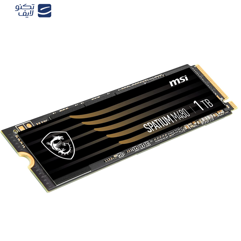 اس اس دی اینترنال ام اس آی مدل SPATIUM M480 PCIe 4.0 NVMe M.2 ظرفیت یک ترابایت 