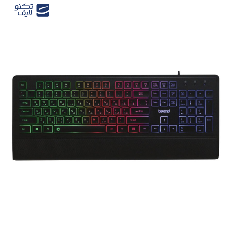 کیبورد مخصوص بازی بیاند مدل BK-7210RGB