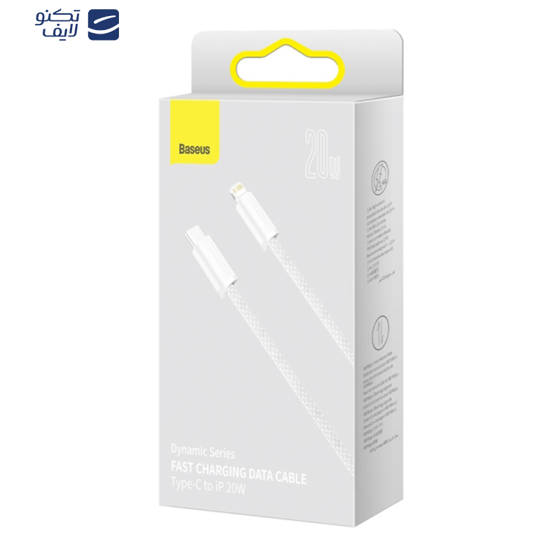 کابل تبدیل USB-C به لایتنینگ باسئوس مدل CALD000002 طول 1 متر کابل تبدیل USB-C به لایتنینگ باسئوس مدل CALD000002 طول 1 متر