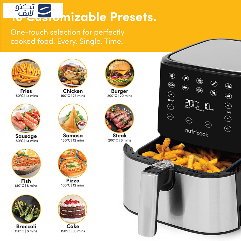سرخ کن نوتریکوک مدل Air Fryer 2