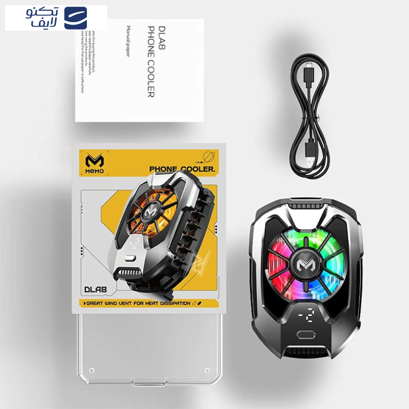 خنک کننده گوشی موبایل ممو مدل DLA8 خنک کننده گوشی موبایل ممو مدل DLA8