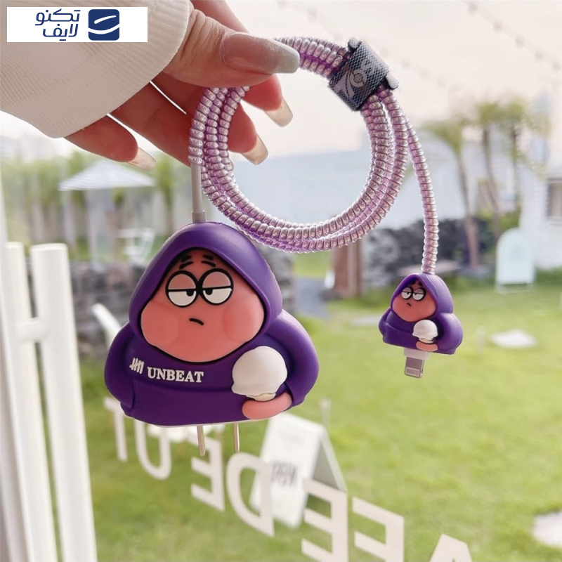 محافظ کابل مدل پاتریک به همراه محافظ شارژر دیواری