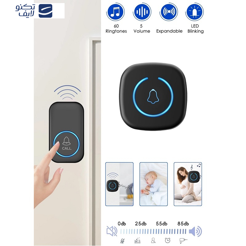 زنگ بی سیم مدل هوشمند Smart c55