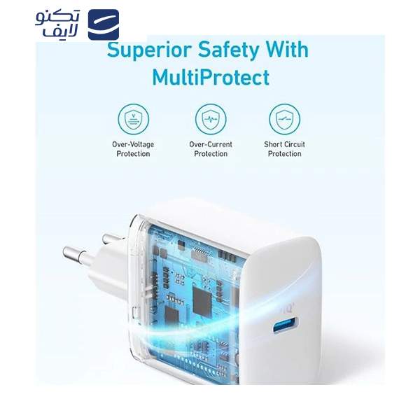 شارژر دیواری 20 وات انکر مدل Select Charger A2347 شارژر دیواری 20 وات انکر مدل Select Charger A2347