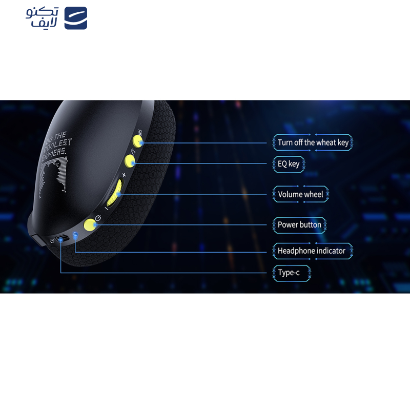 هدست مخصوص بازی بی سیم اونیکوما مدل B2