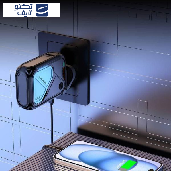 پاوربانک پاورولوجی مدلPPBCHA45 ظرفیت10.000میلی‌آمپر ساعت