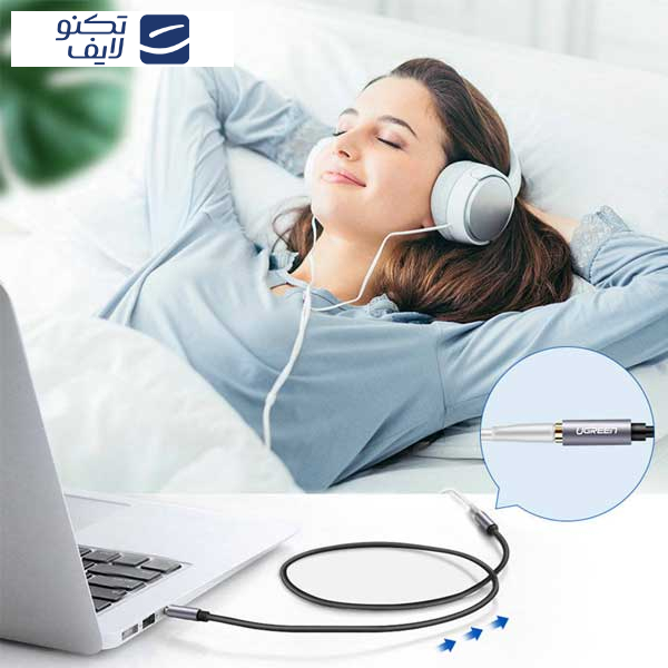 کابل افزایش طول 3.5 میلی متری یوگرین مدل Av118 کد 40673 طول 1 متر