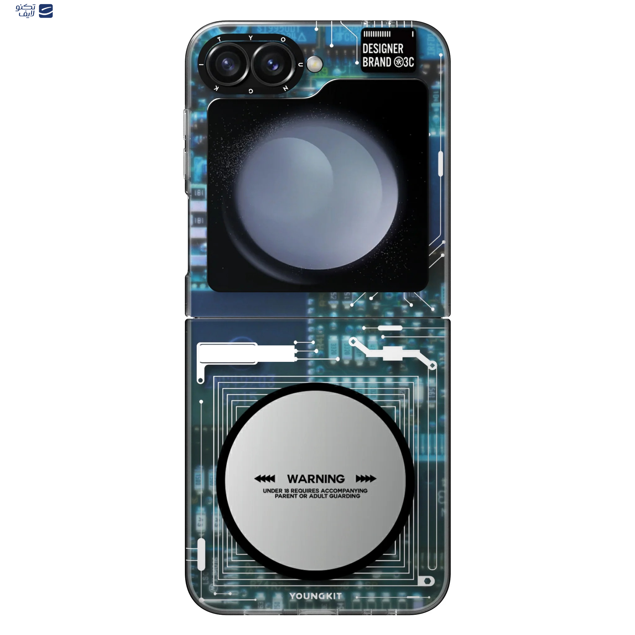 کاور یانگ کیت مدل Technology Magnetic 018 مناسب برای گوشی موبایل سامسونگ Galaxy Z Flip 6