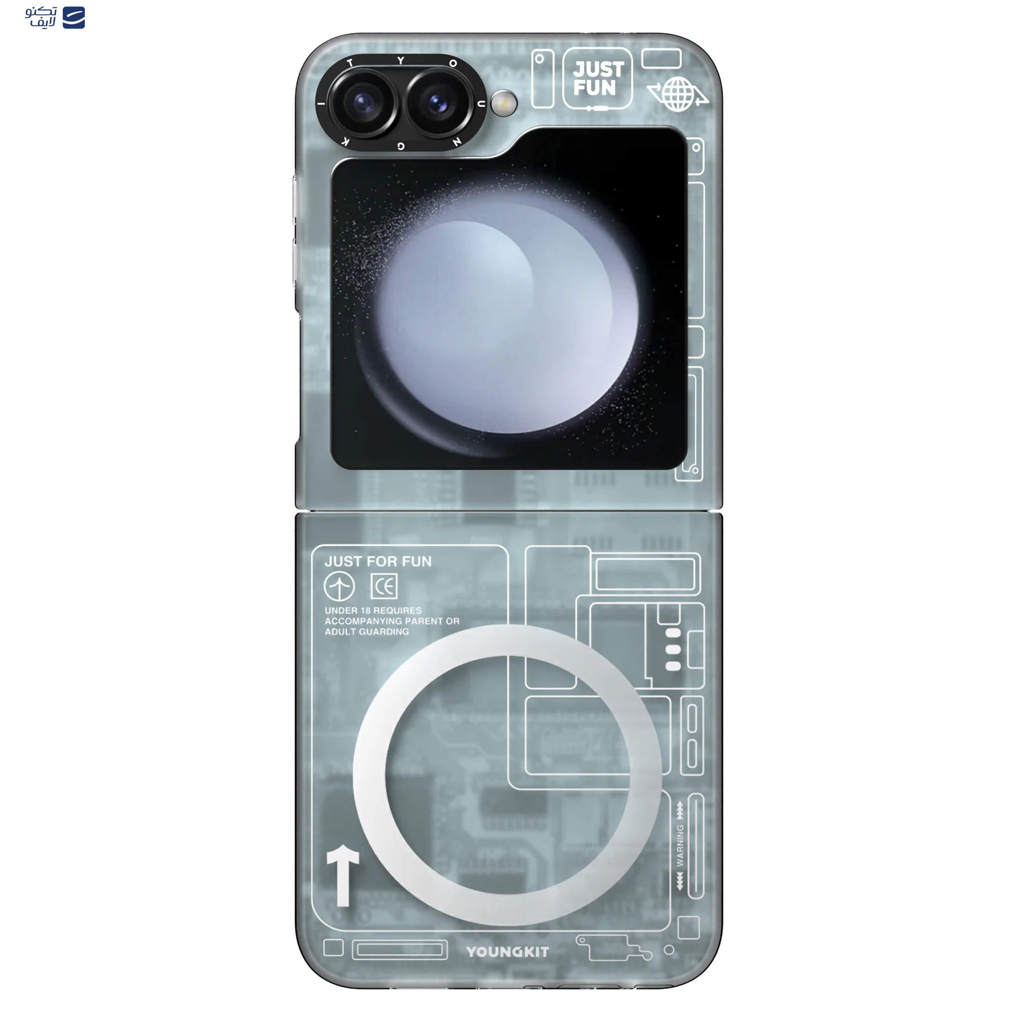 کاور یانگ کیت مدل Technology Magnetic 020 مناسب برای گوشی موبایل سامسونگ Galaxy Z Flip 6 کاور یانگ کیت مدل Technology Magnetic 020 مناسب برای گوشی موبایل سامسونگ Galaxy Z Flip 6
