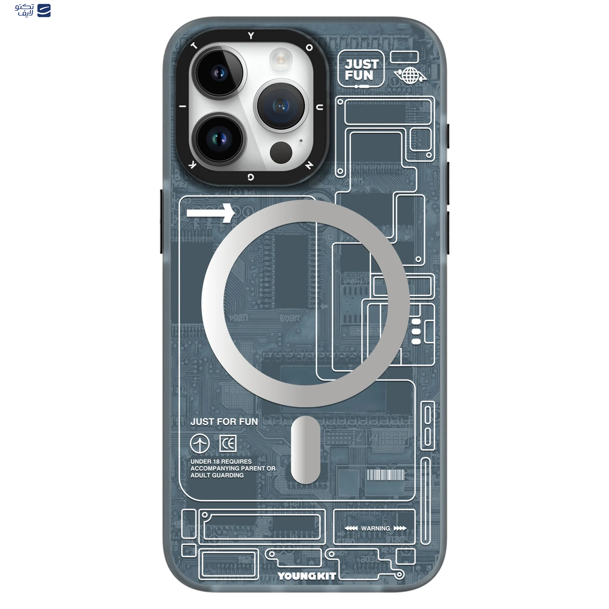 کاور یانگ کیت مدل Technology Magnetic 020 مناسب برای گوشی موبایل اپل iPhone 16 Pro کاور یانگ کیت مدل Technology Magnetic 020 مناسب برای گوشی موبایل اپل iPhone 16 Pro