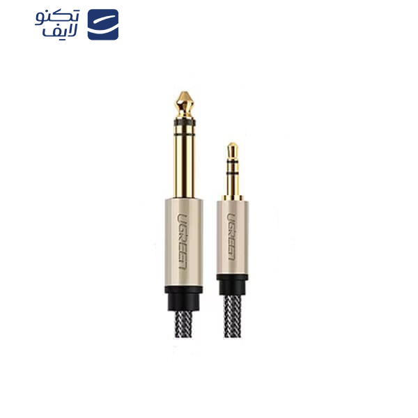 کابل تبدیل صدا 3.5mm به 6.35mm یوگرین مدل 10629 طول 3 متر