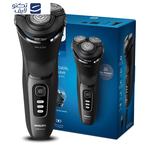 ماشین اصلاح موی صورت شارژی فیلیپس مدل S3244