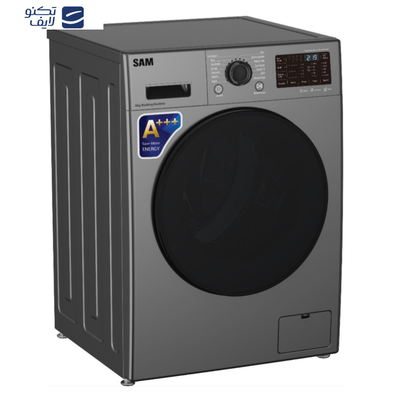 ماشین لباسشویی سام الکترونیک مدل BL-Q1465/I ظرفیت 8 کیلوگرم