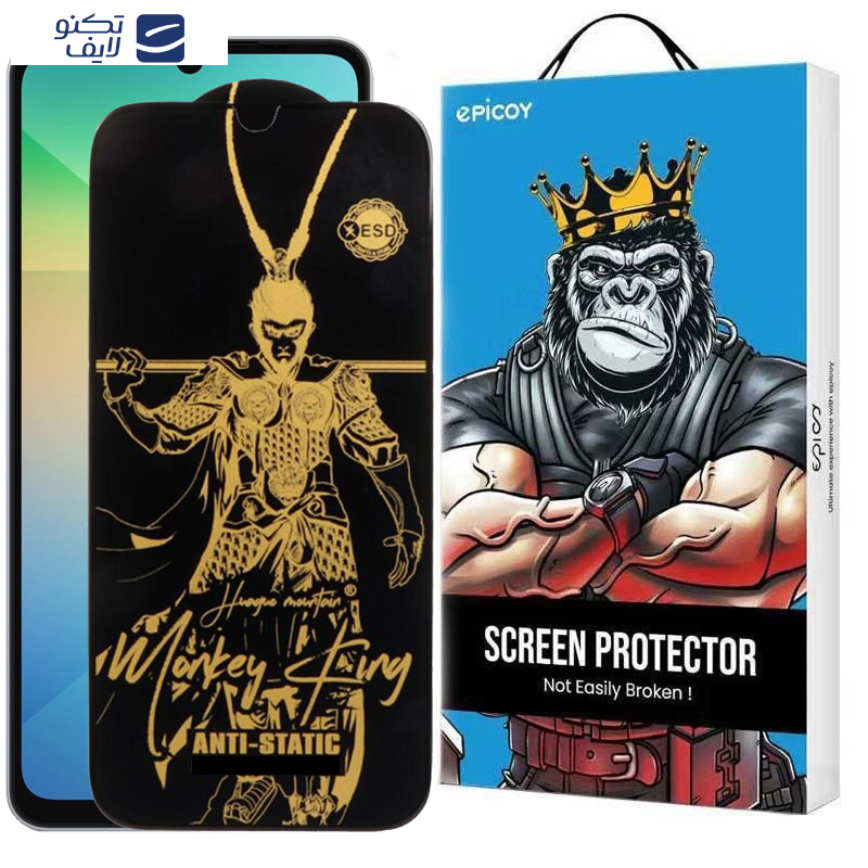 محافظ صفحه نمایش اپیکوی مدل Wukong ESD مناسب برای گوشی موبایل سامسونگ Galaxy A06/A06s/A05/A05s محافظ صفحه نمایش اپیکوی مدل Wukong ESD مناسب برای گوشی موبایل سامسونگ Galaxy A06/A06s/A05/A05s