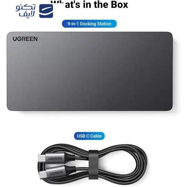 داک استیشن 9پورت یوگرین مدل CM615 کد 90912