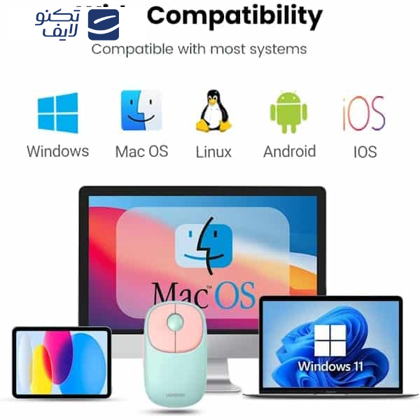 ماوس بی سیم یوگرین مدل MU102-90538 ماوس بی سیم یوگرین مدل MU102-90538