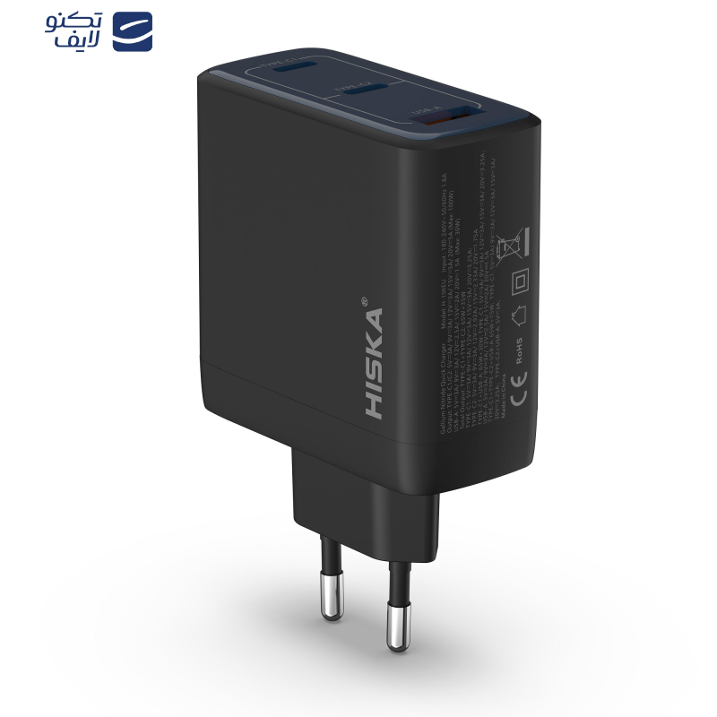 شارژر دیواری 100 وات هیسکا مدل H-156EU