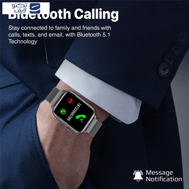 ساعت هوشمند پرومیت مدل PROWATCH-B18.GRAPHITE