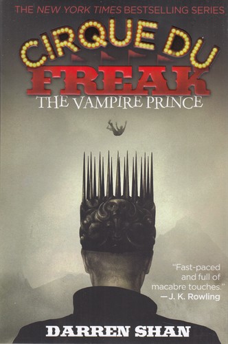 کتاب CIRQUE DU FREAK 6: The vampire prince شاهزاده اشباح نشر معیار علم