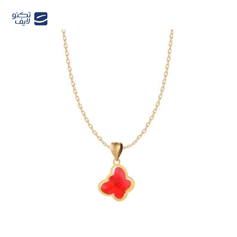 gallery-گردنبند طلا زنانه طرح پروانه سواروسکی صورتی اپال گلد کد sh0308 copy.png